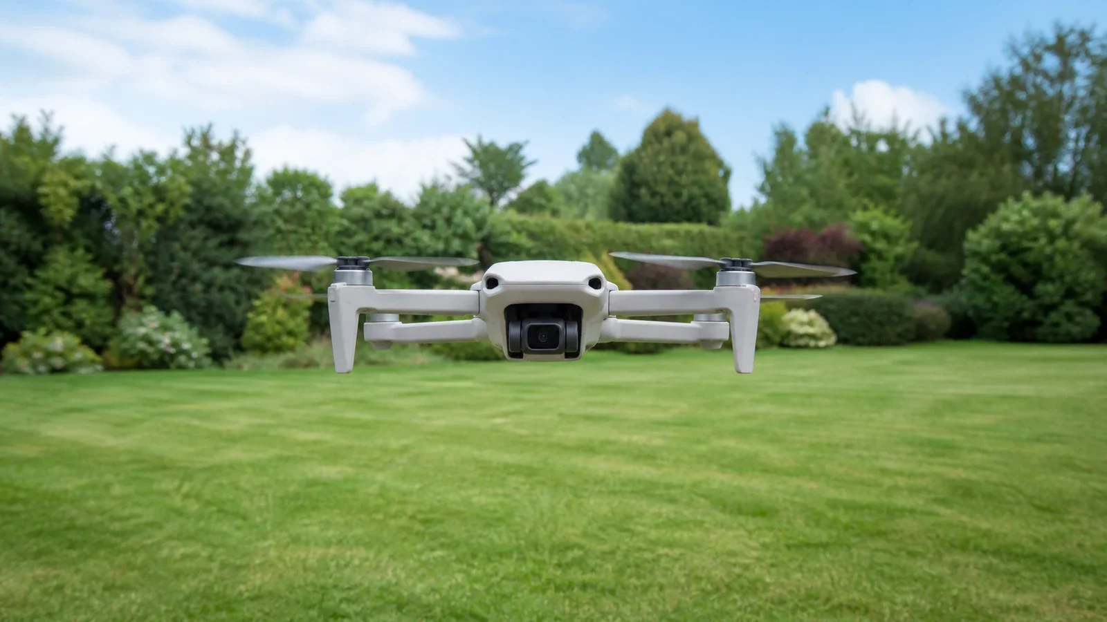 Petit drone quadricoptère pour débutant volant à basse altitude